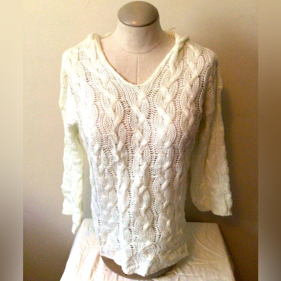 Source Unknown Sweaters - Unknown brand but lovely light sweater hoodie. Sized 3x but more like a X-Large.